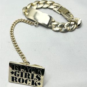 Black Girls Rock Bracelet & Ring Wristlet